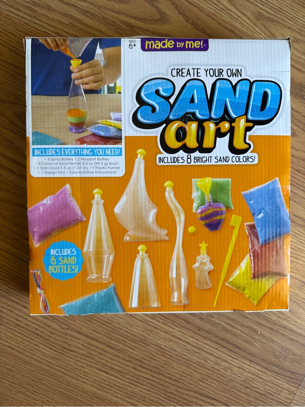 🟢3/$15 🆕 Made By Me Create Your Own Sand Art Kit Horizon Group - Picture 4 of 4